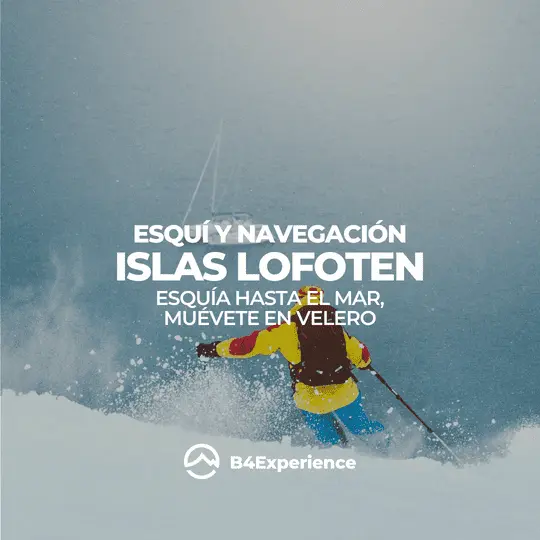 ISLAS LOFOTEN ESQUÍ EN VELERO