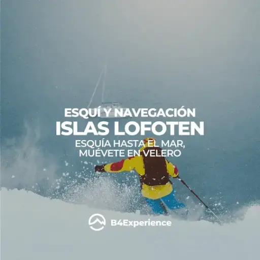 ISLAS LOFOTEN ESQUÍ EN VELERO